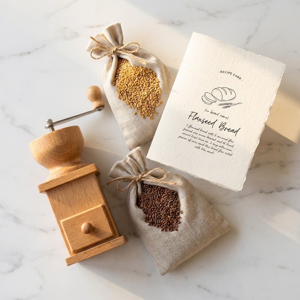 Starter Kit — Mill + Recipe Guide - Professional Flax Seed Grinder